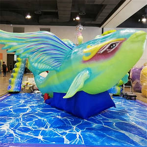 Bơm Hơi Khổng Lồ Koi Cá Inflatable Cho Tổ Chức Sự Kiện Trang Trí Biển - Product Image 2