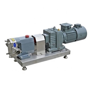 D-3A Stainless Steel 304 316L Sanitary Rotary Lobe <b>Pump</b> - Product Image 1