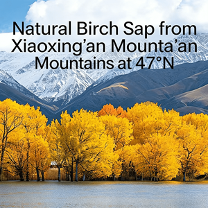 Jiufengshan Yangxin Valley Ginseng y Líquido <span class=keywords><strong>de</strong></span> <span class=keywords><strong>Abedul</strong></span> Bajo en Grasa SIN AZÚCAR AÑADIDO 320ml*6 Botellas - Product Image 4