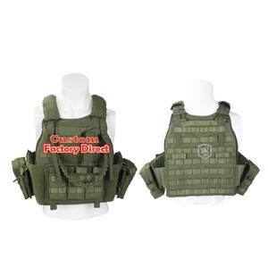 セキュリティベストカスタマイズ狩猟用具戦術プレートキャリアベスト出荷米国倉庫クイックリリース戦術ベスト - Product Image 1
