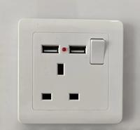 Prise murale universelle multifonction AGUX étanche et durable, 16A, en métal, indice de protection IP48, certifiée CE, application intelligente pour la maison