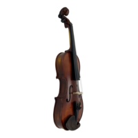 Seasound Factory Electric Violin JYV02 4-String Ebony Bows Antique Varnished Brown Student Beginner Cheap