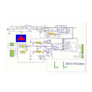 디자인 문서를 제공해야하는 중국 완전한 PCB 제조업체 금속 코어 양면 다층 PCB 인쇄 보드 OEM