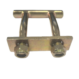Anneau de fixation carré M12 zingué à boulon pour camion, anneau de liaison sous châssis, ancre à boulon en U - Product Image 3