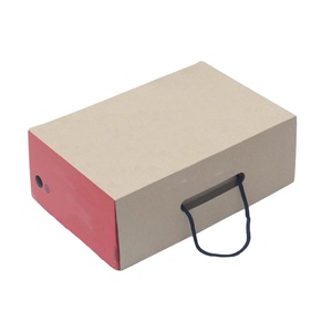 Boîte à chaussures en carton recyclable de couleur <span class=keywords><strong>noire</strong></span> personnalisée, base et couvercle, emballage en papier, boîte de marque Qiyuan - Product Image 6