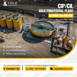 Planta Completa de Procesamiento de <span class=keywords><strong>Oro</strong></span> CIP a Pequeña Escala, Línea de Extracción de Mineral por Lixiviación - Product Image 1