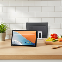 Tablet Android POE Tahan Air 15.6/21.5 Inci Sistem Layar Dapur KDS