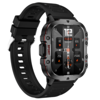 Sport Smartwatch QX11 1.96 pouces AI Assistant vocal longue endurance boîtier solide pression d'oxygène sanguin surveillance du sommeil