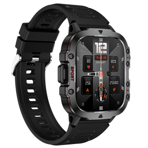 Smartwatch sportivo QX11 1.96 pollici AI assistente vocale lunga durata corpo forte custodia per il monitoraggio del sonno della pressione di ossigeno nel sangue - Product Image 5
