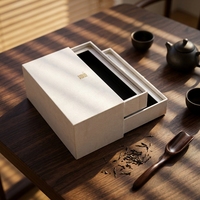 Boîte cadeau de luxe personnalisée, boîte d'emballage rigide en papier avec logo pour bijoux, cosmétiques, parfums