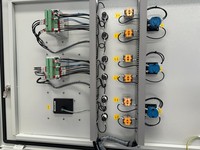 Armoire de commande basse tension en acier au carbone IP54 380V, boîte de distribution électrique avec plaque de montage pour systèmes électriques d'usine