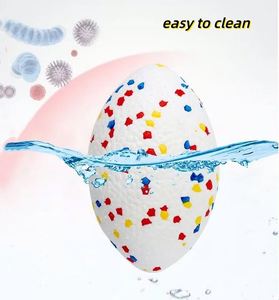 Juguete para Perros, Pelota de Rugby ETPU con Forma de Palomitas de Maíz, Pelota Sólida para Masticar, Juguete Indestructible, Ligero y Flotante, Suministros para Mascotas - Product Image 6