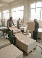 Film PVC pour lamination et traitement de surface des dalles de plafond en plâtre, revêtement en papier pour plâtre, papier de doublure pour plâtre