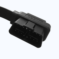 تجميعة أسلاك السيارات IATF16949 من نوع TE 16P DJ7163 OBD II OBD 2 ذكر وأنثى