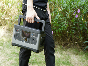 Tragbares Kraftwerk im Freien Große Größe Hohe Kapazität 300W 500W 1000W Lifepo4 Lithium zelle Camping Solar Drahtloses Laden - Product Image 4