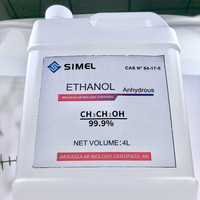 En gros, Solvant pour huiles parfumées, Éthanol/alcool absolu, Éthanol anhydre de qualité alimentaire 99,99% min, Alcool éthylique