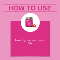 Gummies à la biotine de haute qualité pour le soutien quotidien des cheveux et des ongles