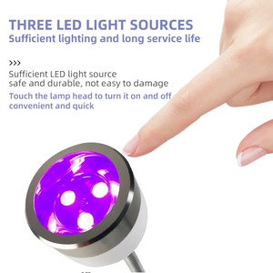 Lámpara de Uñas Mini Recargable Flexible, Lámpara de Manicura para el Hogar y Salón, Luz LED para Uñas, Curado Rápido - Product Image 5