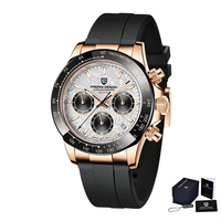 Montre Pagani Design PD-1664 1664, nouvelle montre de sport de luxe pour homme, mouvement à quartz japonais VK63, chronographe.