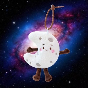Boneka Bulu Planet Lucu Lisa, Bulan, Bumi, Saturnus, Mars, Globe, Mainan Anak, Gantungan Kunci - Product Image 5
