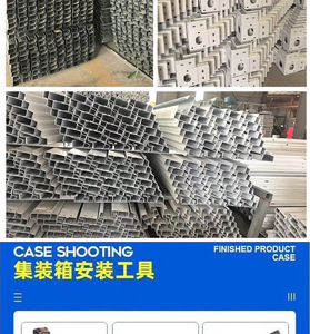 Casa contenedor corrugado, contenedor ondulado viral en internet, casa sencilla de chapa de acero, comercial móvil personalizado - Product Image 5