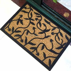 Alfombrillas de Bienvenida Tejidas de Fibra de Coco y Caucho Moldeado para Exteriores - Product Image 1