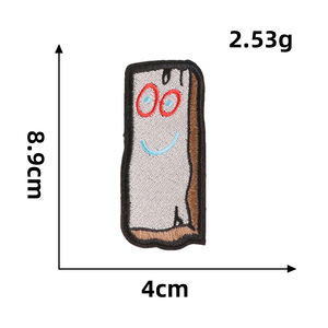 โรงงานผลิตแผ่นปักลายแบบรีดติดเสื้อแจ็คเก็ต สไตล์พังก์ <span class=keywords><strong>ราคา</strong></span>ขายส่ง รับผลิตตามแบบ - Product Image 6