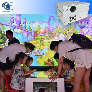 STAR PLAYER Direct Factory Magic Painting Touch Table Interactive <strong>Projection</strong> Artwork <strong>Display</strong> Board Projector 1080p HD Resolution - Product Image 5