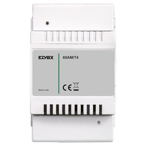Module de relais Elvax 69AM T4, 4 pôles, composant de contrôle industriel, fabriqué en Italie - Product Image 1