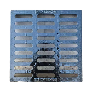 MaxIn dễ uốn gang manhole Bìa gully cống Grate CE ISO9001 chứng nhận Đen bitum xử lý bề mặt cho đường - Product Image 1