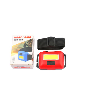 Mini COB LED faro 3 AAA batería cabeza luz <span class=keywords><strong>linterna</strong></span> antorcha senderismo pesca minero ligero correr senderismo faro - Product Image 2