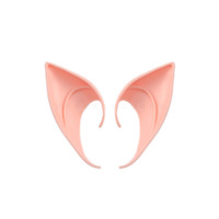 Oreilles d'elfe ange Oreilles en caoutchouc pour fée Cosplay Costume Accessoires Halloween Décoration Photo Props Adultes Enfants Jouets