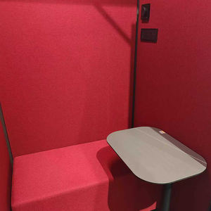 ज़म ध्वनिक मिनी फोन बूथ पूरी तरह से असेम्बल ऑफिस पॉड्स निर्माता अनुकूलित साउंडप्रूफ चल कार्यालय गोपनीयता कार्य - Product Image 4