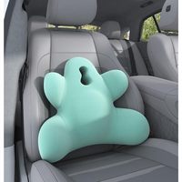 Coussin de soutien lombaire pour chaise de bureau, coussin de dossier, soutien lombaire pour chaise de voiture, canapé - Améliore le soulagement des douleurs lombaires