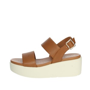 D45m1a sandali con zeppa in pelle 00043 impermeabili per aumentare l'altezza da esterno estate inverno sandali in vera pelle in gomma - Product Image 1