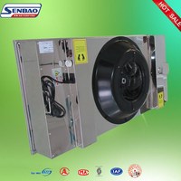 Senbao Nouvelle Unité de Filtration Ventilée (FFU) HEPA à Haut Débit 99,99 % Certifiée CE pour Salles Blanches, Laboratoires et Mycologie, Garantie 1 An, Livraison Rapide