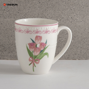 Assiette en porcelaine haut de gamme et durable pour adultes, design personnalisé, marque TRESUN, compatible lave-vaisselle et micro-ondes, pour la maison, l'hôtel et le restaurant - Product Image 2