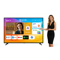Televisor Inteligente 4K UHD de 100 Pulgadas con WiFi y Android, Pantalla Gigante para Hoteles y Proyectos Comerciales