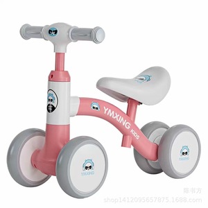 Ymxing Kids Balance Bike 12 Inch Four Wheel Adjustable Seat For 2-3 Years Old Toddler Walker Scooter - Product Image 5