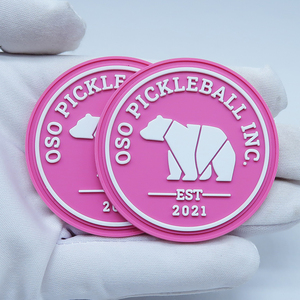 Tùy Chỉnh Dập Nổi 2D/3D Hai Mặt PVC Cao Su Hoa Vá Silicone Sắt Ủng Hộ Cá Nhân Cho Giày May Mặc - Product Image 4