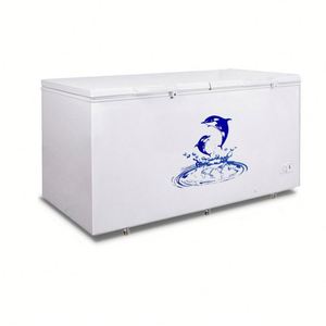 El último modelo de congelador horizontal comercial de gran capacidad con diseño de gabinete grueso y apertura superior, 500L - Product Image 2