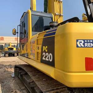 Pompe à engrenages originale importée de 22 tonnes de haute qualité de moteur de noyau de pelle PC220-8 de KOMATSU de boutique Mini état utilisé à vendre - Product Image 4