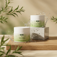 Nettoyant visage à l'huile d'arbre à thé WNU OEM, nettoie en profondeur les pores, élimine les points noirs, traite l'acné, contrôle le sébum, apaise et hydrate, convient à tous les types de peau.