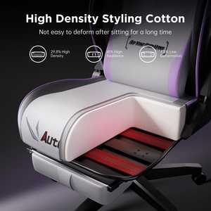 <span class=keywords><strong>AutoFull</strong></span> C3-Silla de gaming con diseño de torbellino, silla ergonómica para ordenador, cojín de esponja en forma de cuero PU, silla para gaming - Product Image 6