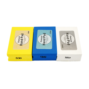 Diamant Hand polier <span class=keywords><strong>pads</strong></span> Glass chleif schleif block Pad Stein Marmor Keramik - Product Image 2