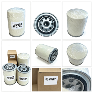 ไส้กรองน้ำมันเครื่อง WB202 - กระดาษกรองความหนาแน่นสูง กรองสิ่งสกปรกได้อย่างมีประสิทธิภาพ JX0810Y 1012010-X2 156000-41010 JX0810B - Product Image 1