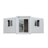 Maison conteneur extensible grande capacité avec structure en acier anti-déformation pour camp minier et bâtiment résidentiel temporaire