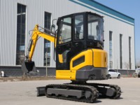 Excavator Crawler 2,6 Ton dengan Mesin Diesel 20HP untuk Kontraktor Profesional, Pekerjaan Lanskap, Pembuatan Parit, dan Persiapan Lokasi