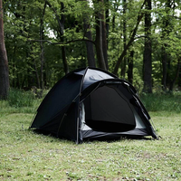 Tente de camping légère 2 places pour la randonnée, le trekking, profil bas, coupe-vent, type dôme tunnel, fabrication OEM personnalisée