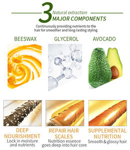 도매 50g 핑크 포장 헤어 왁스 스틱 frizzy 머리 아기 머리 개인 라벨 - Product Image 3